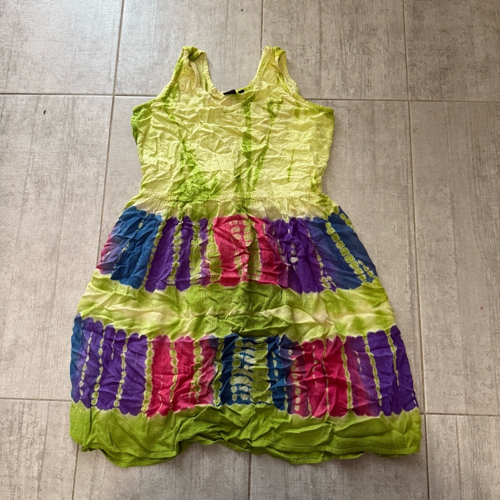Vintage Green Summer Dress